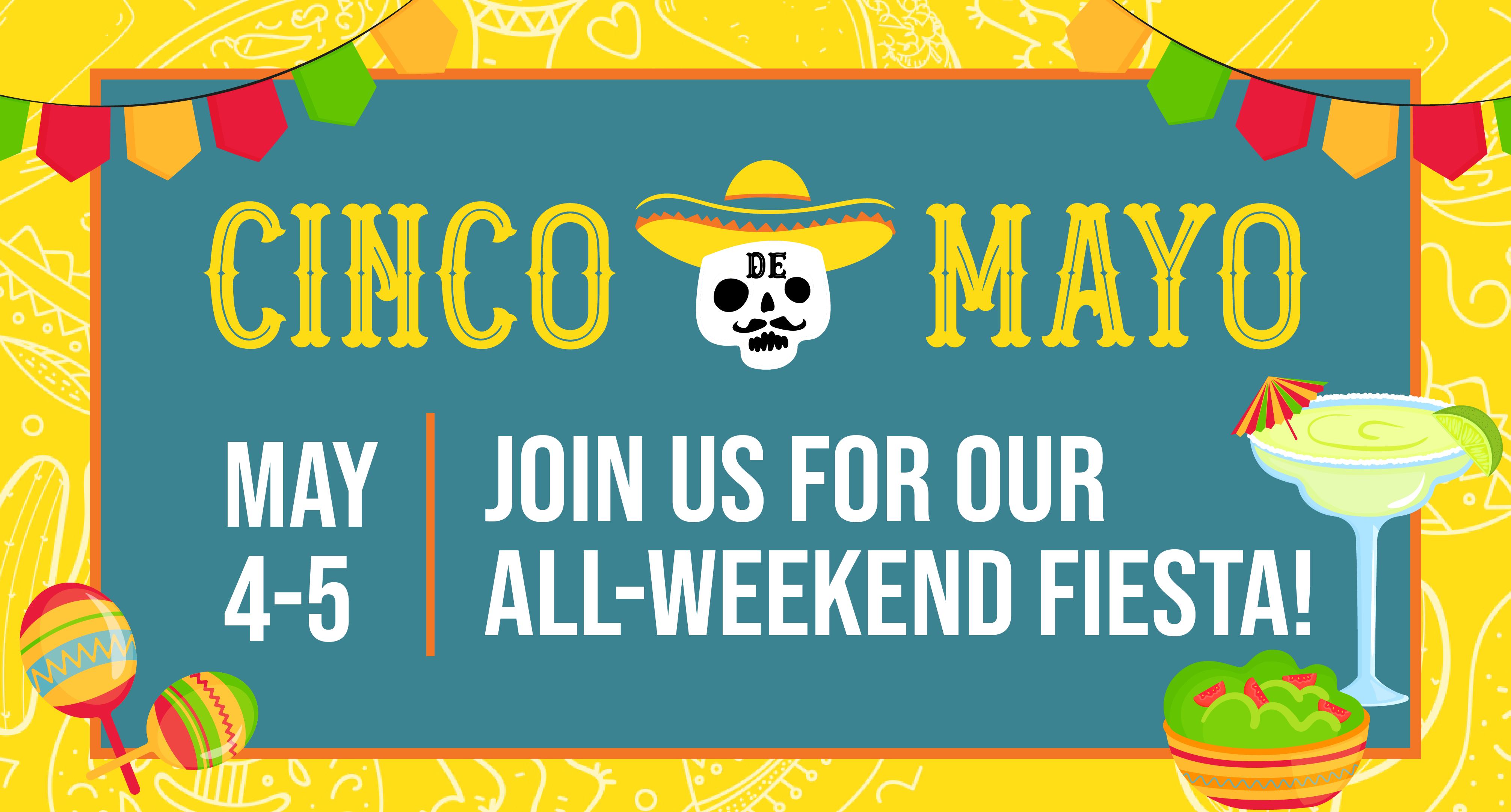 Cinco De Mayo May 4-5 at Que Pasa Cantina